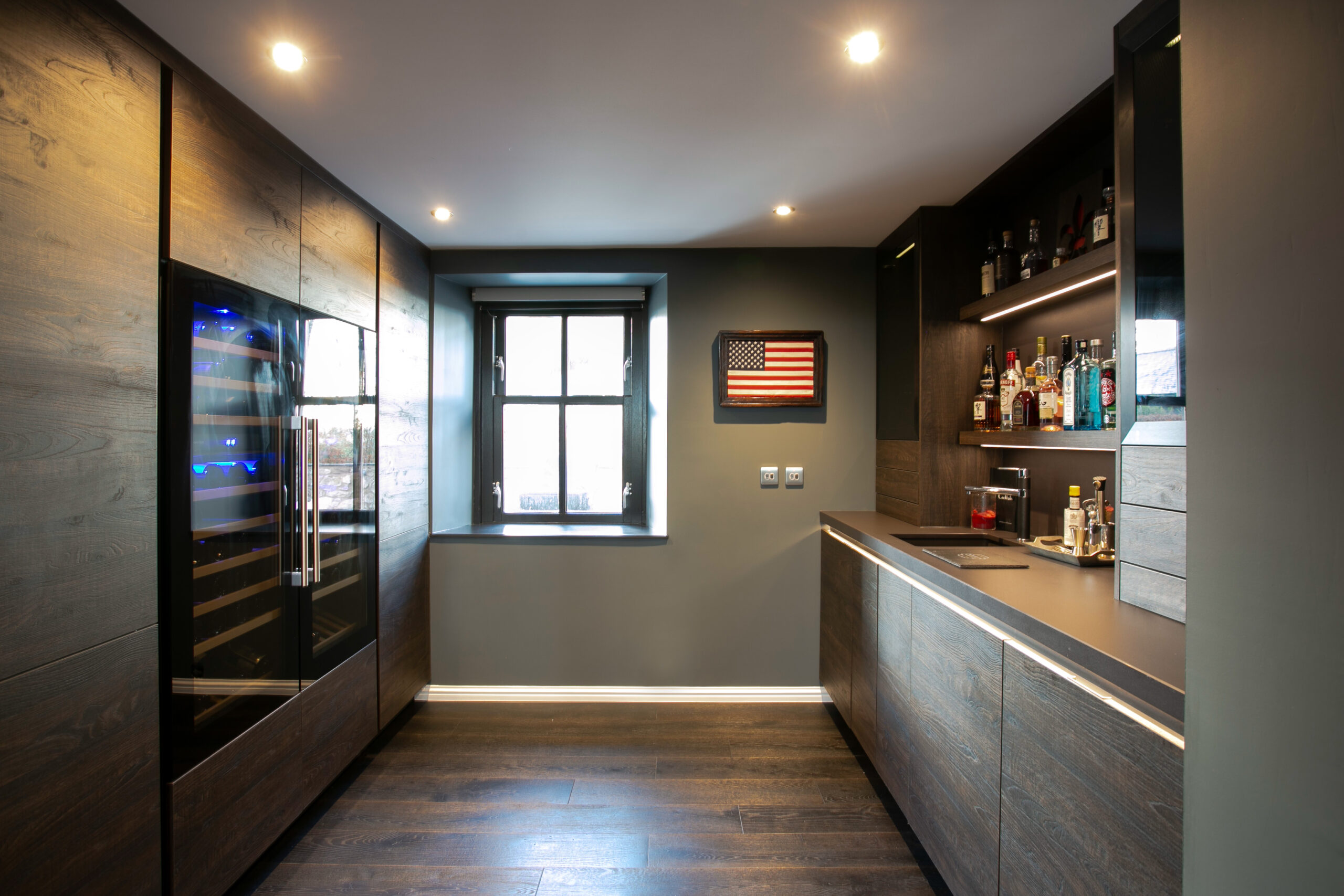 Bar Areas Design - Full View by John Willox Kitchen Design, Ellon, Aberdeenshire