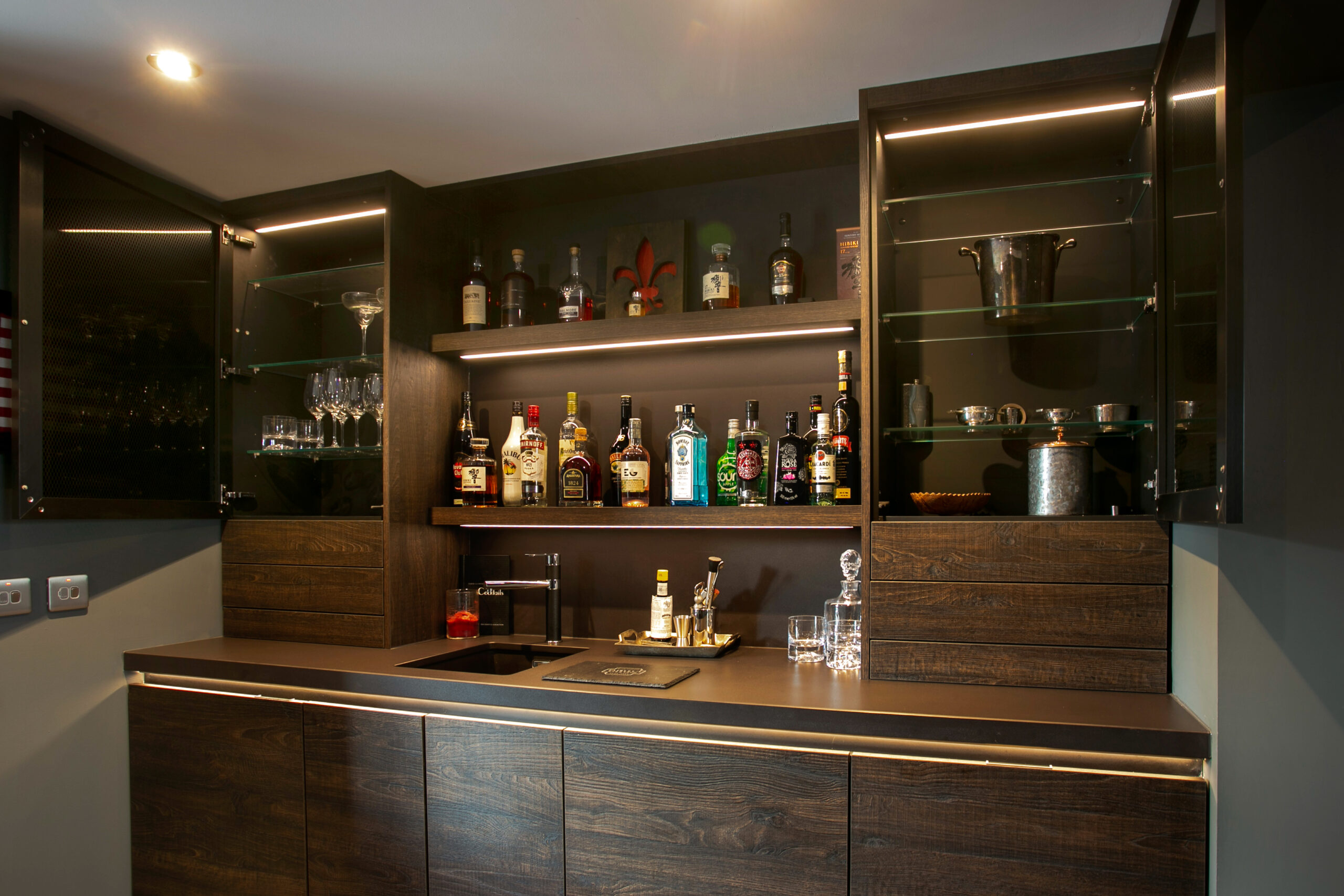 Bar Areas - Detail Image by John Willox Kitchen Design, Ellon, Aberdeenshire