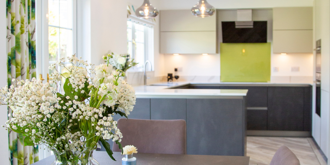 Modern Handleless Kitchen - Feature Image by John Willox kitchen Design, Ellon.